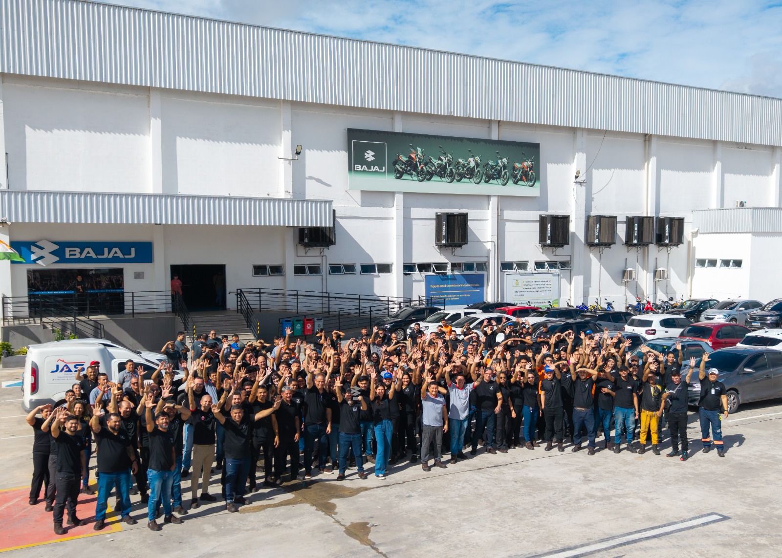 Bajaj alcança 50 mil motocicletas produzidas na fábrica de Manaus