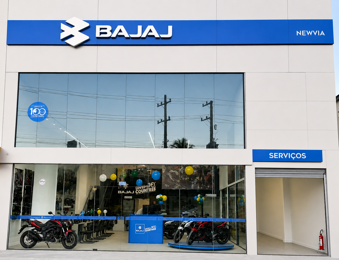 Bajaj inaugura quarta concessionária na Bahia e chega a 20 lojas no Nordeste